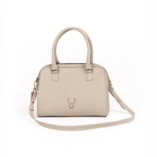 Bolso Bowling Bag Piel Crudo