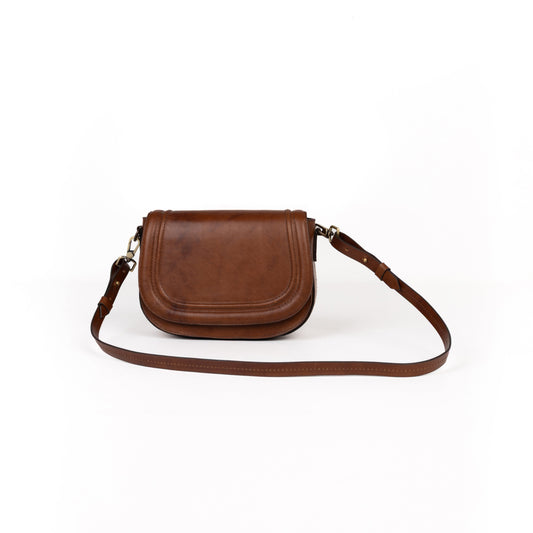 Crossbody Piel Curry