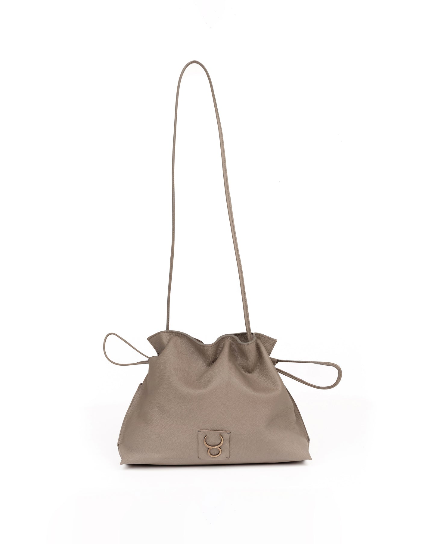 Bolso Antonia Slouchy Piel Taupe