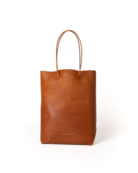 Bolso Square Bag Piel Curry