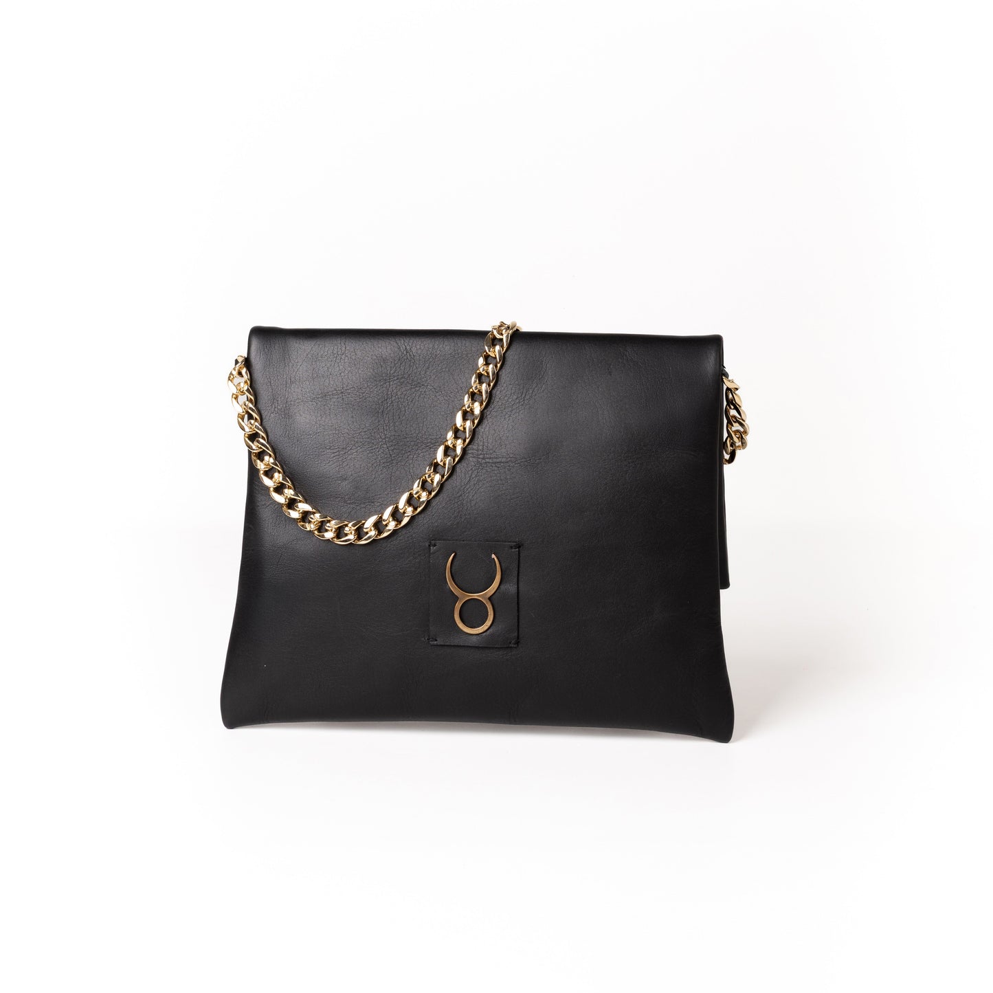 Coco Clutch Piel Soft Negro