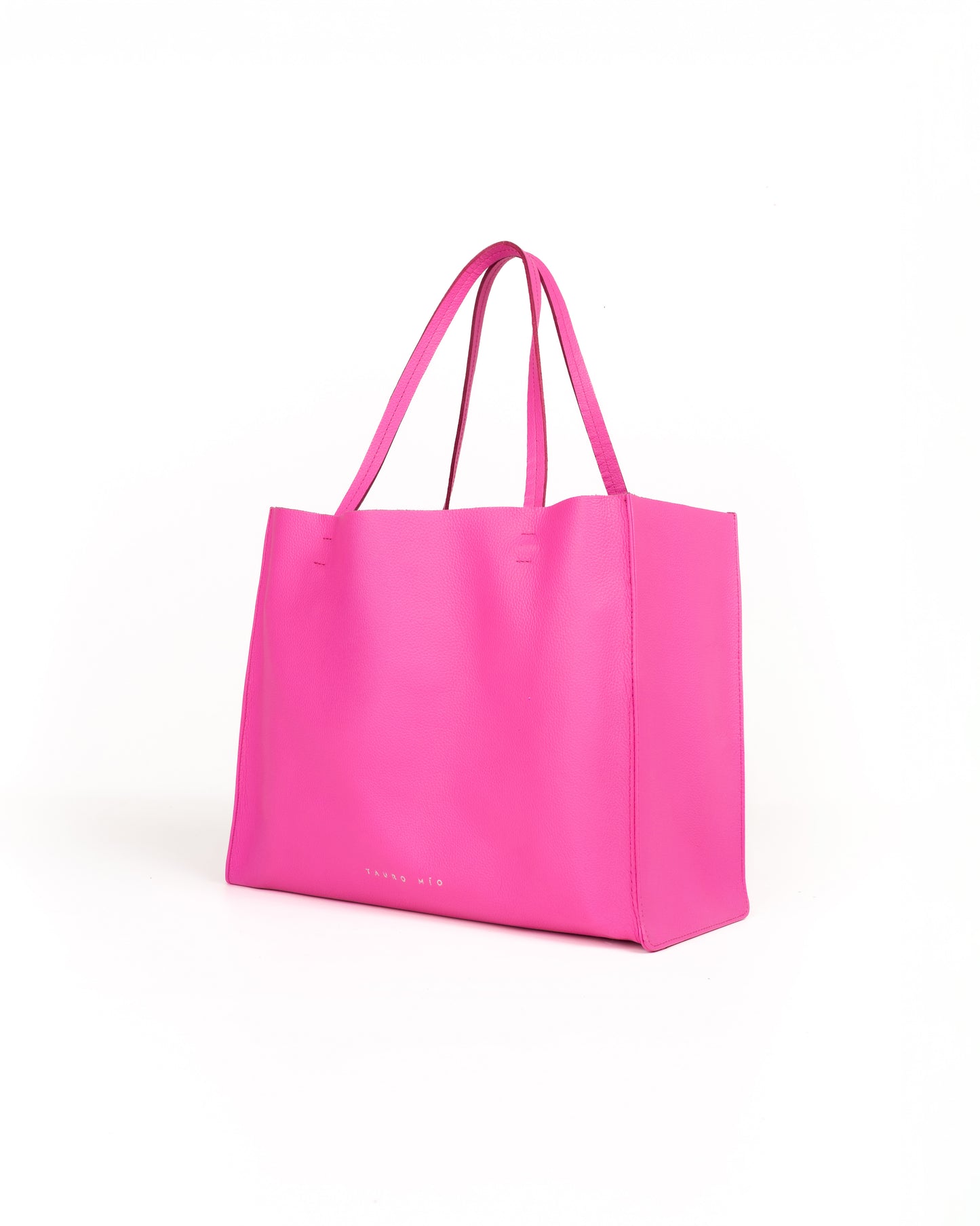 Bolso Rose Tote Piel Fucsia