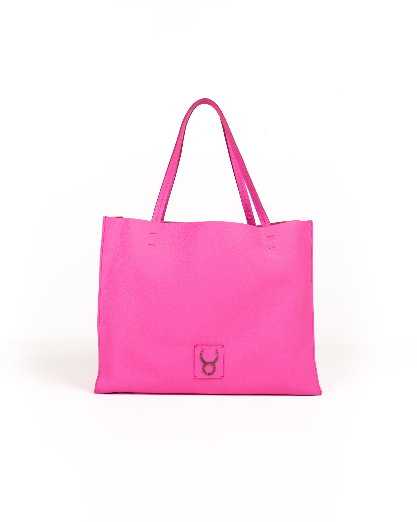 Bolso Rose Tote Piel Fucsia