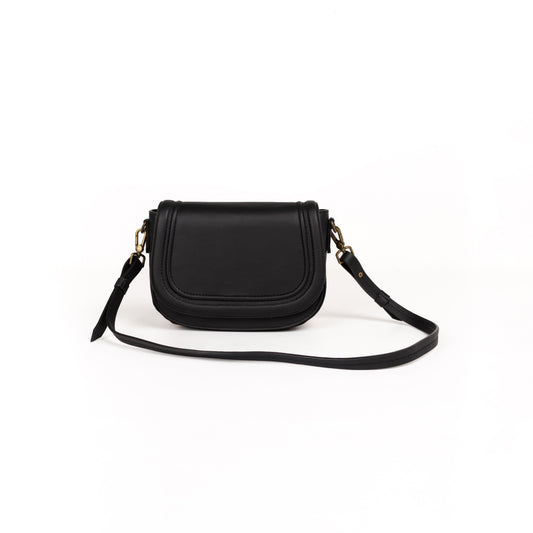 Crossbody Piel Negro