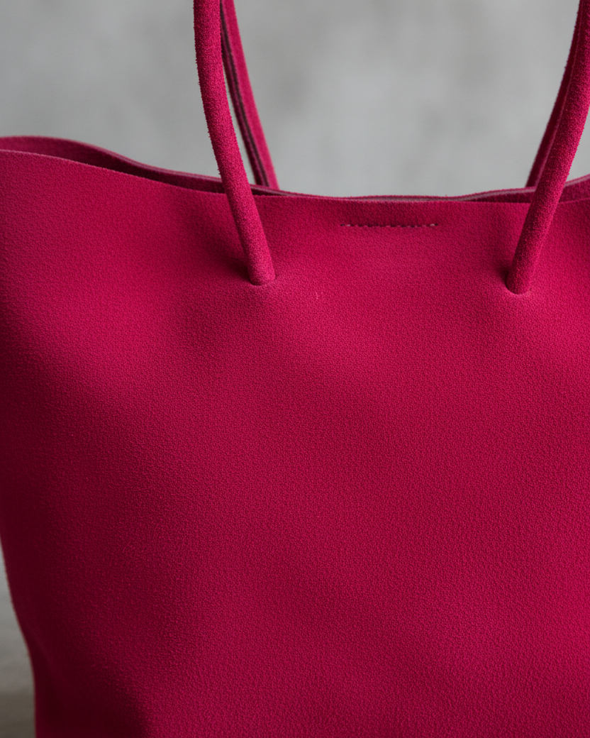 3. Close up — Textura gamuza