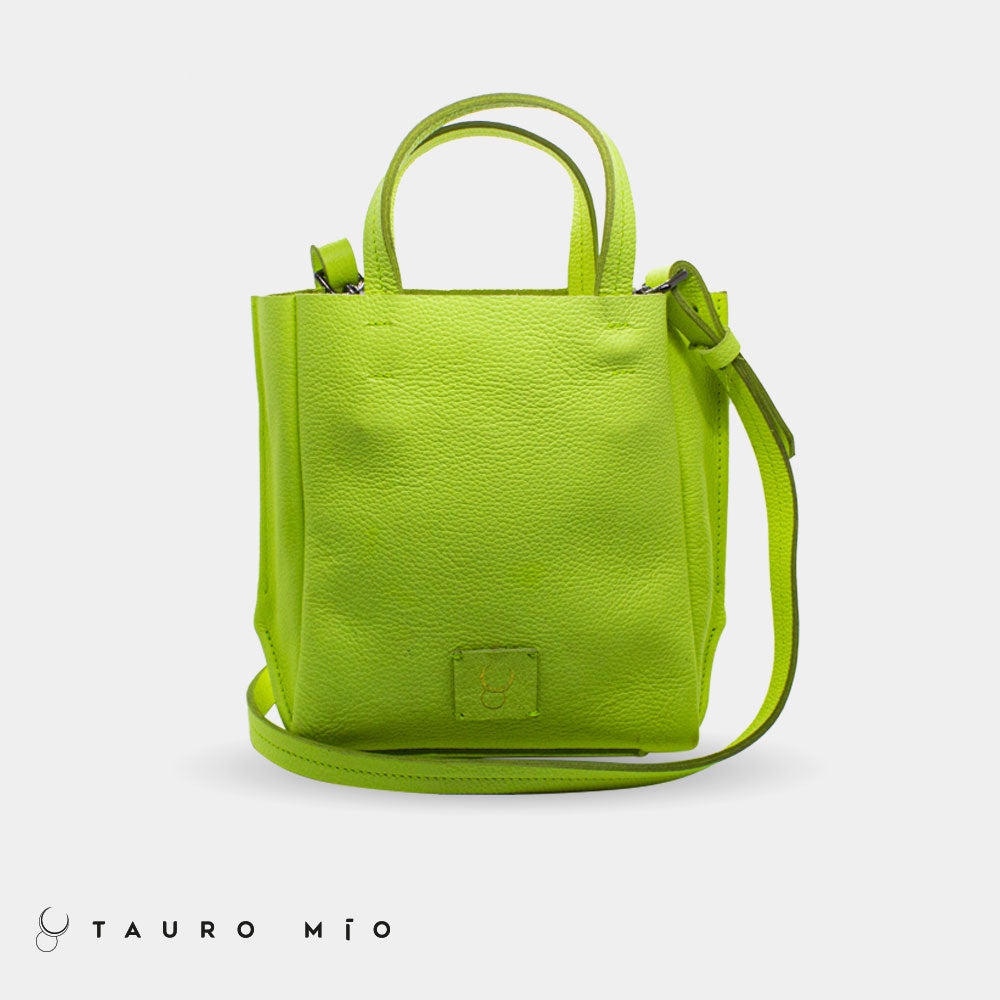 Mini Tote Amarillo Neón