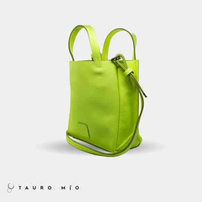 Mini Tote Amarillo Neón