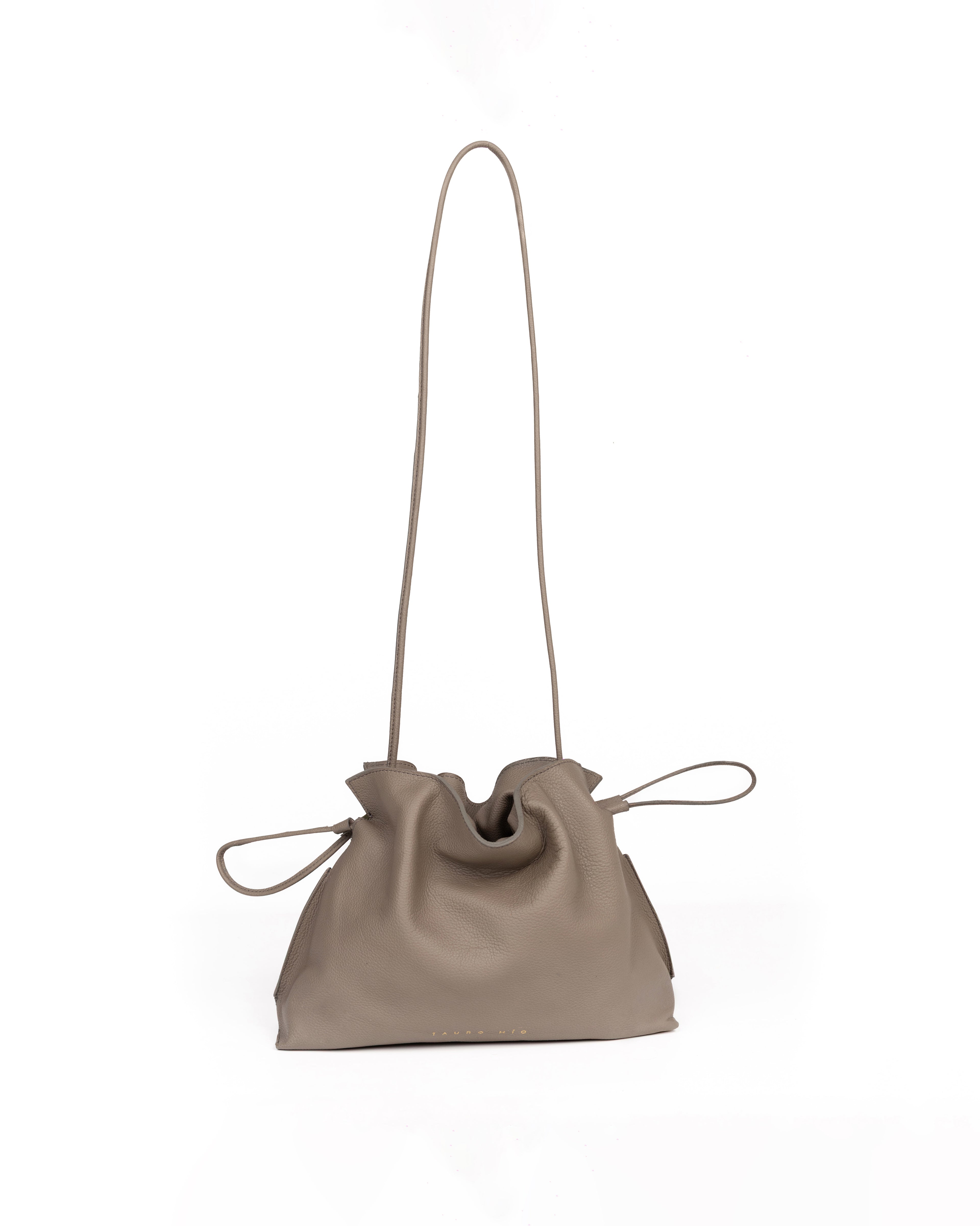 Bolso Antonia Slouchy Piel Taupe