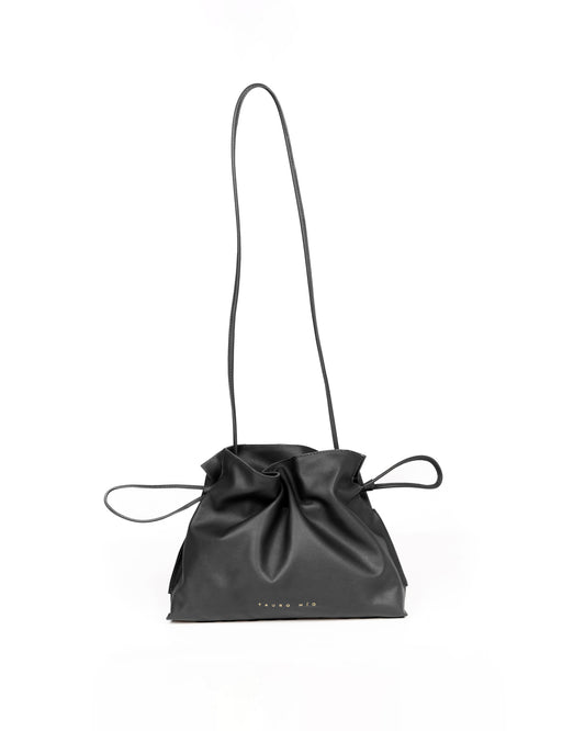 Bolso Antonia Slouchy Piel Negro