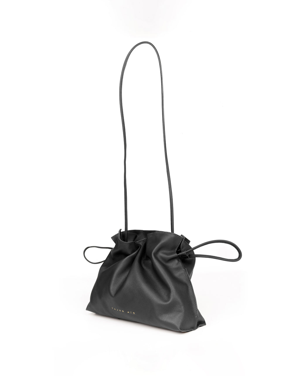 Bolso Antonia Slouchy Piel Negro