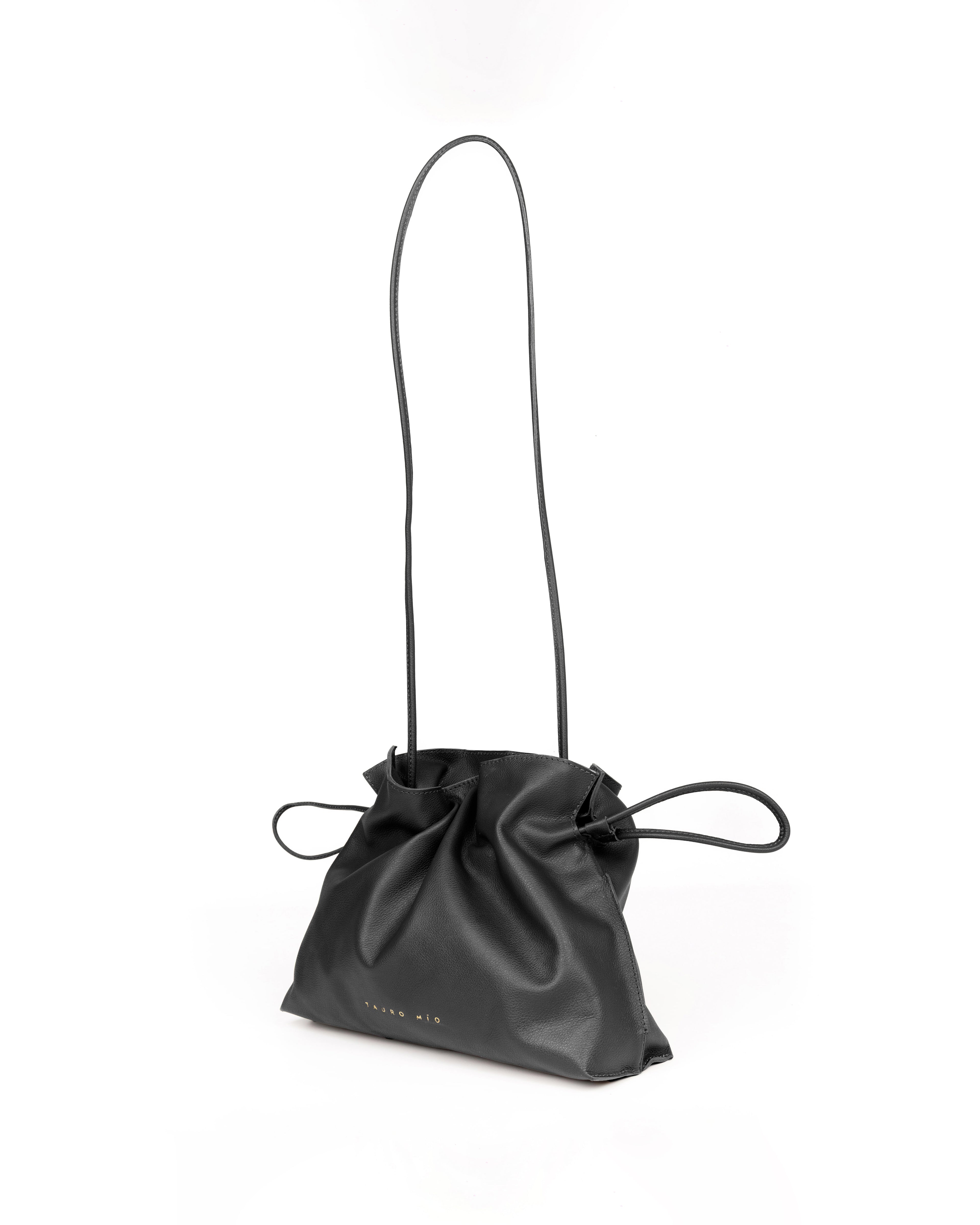 Bolso Antonia Slouchy Piel Negro