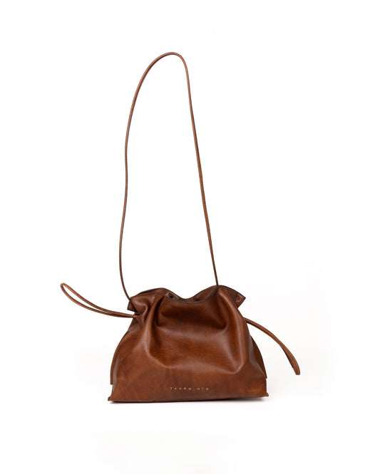 Bolso Antonia Slouchy Piel Caoba