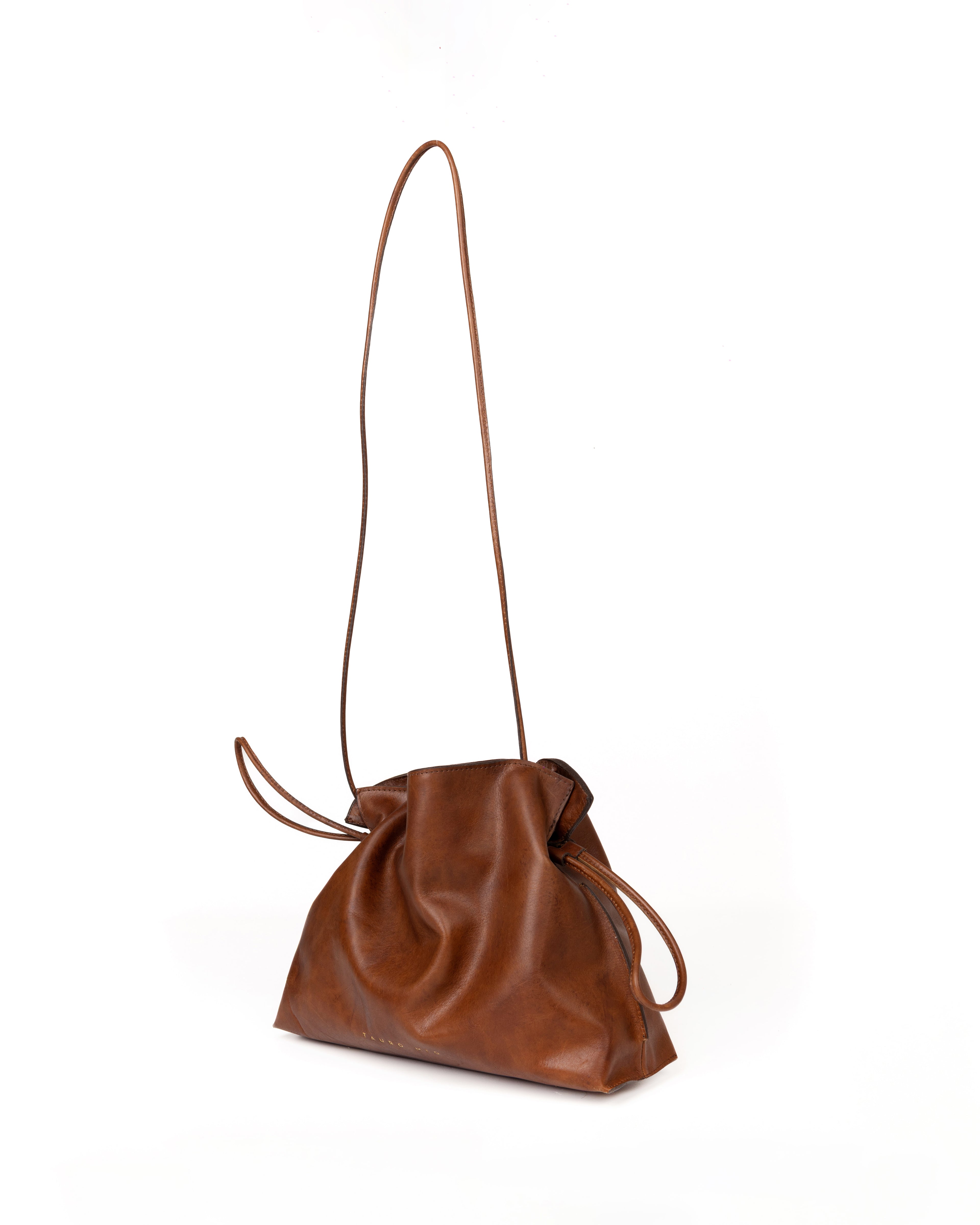 Bolso Antonia Slouchy Piel Caoba