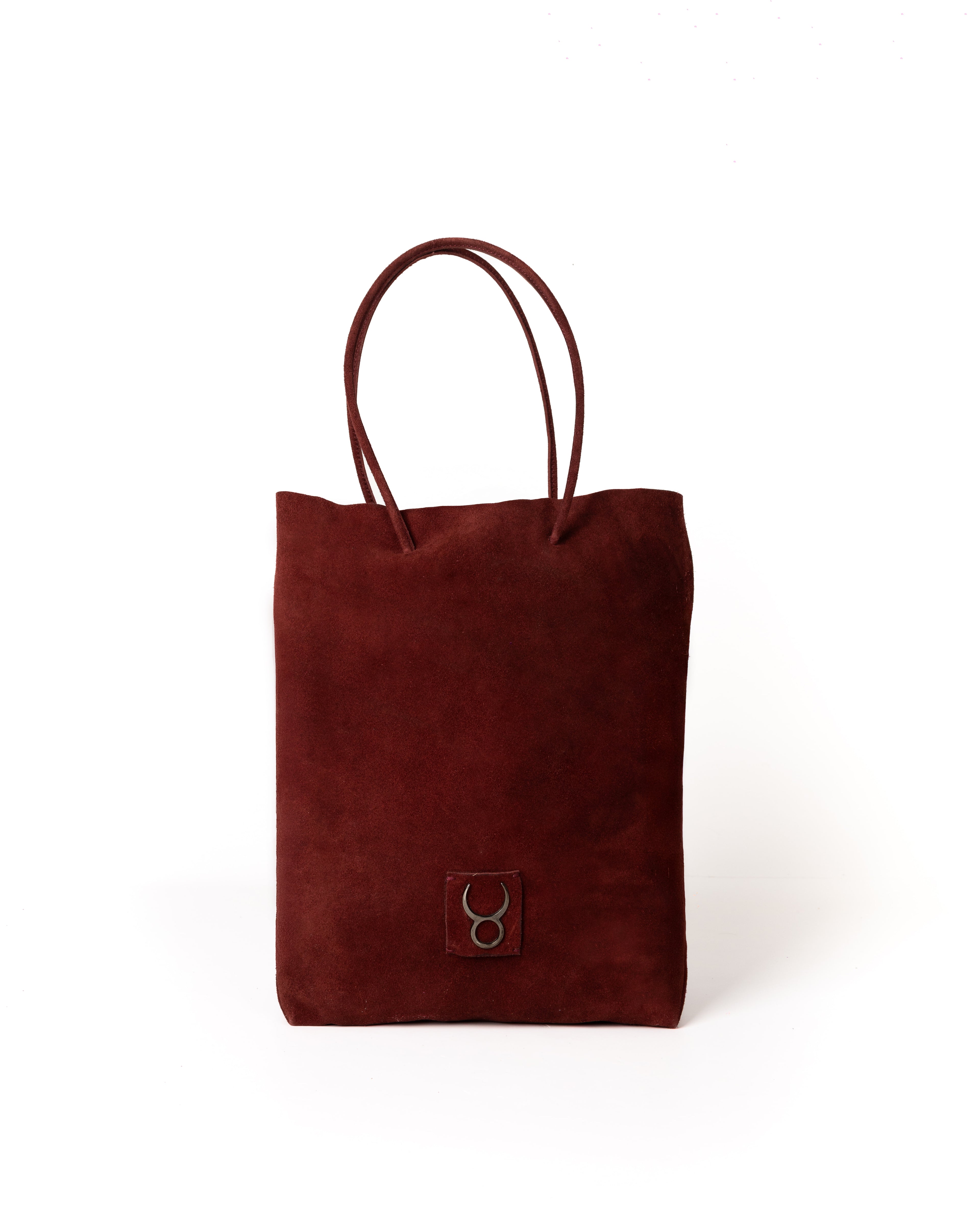 Bolso Square Bag Piel Gamuza Whisky