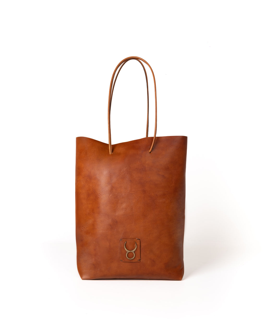 Bolso Square Bag Piel Curry