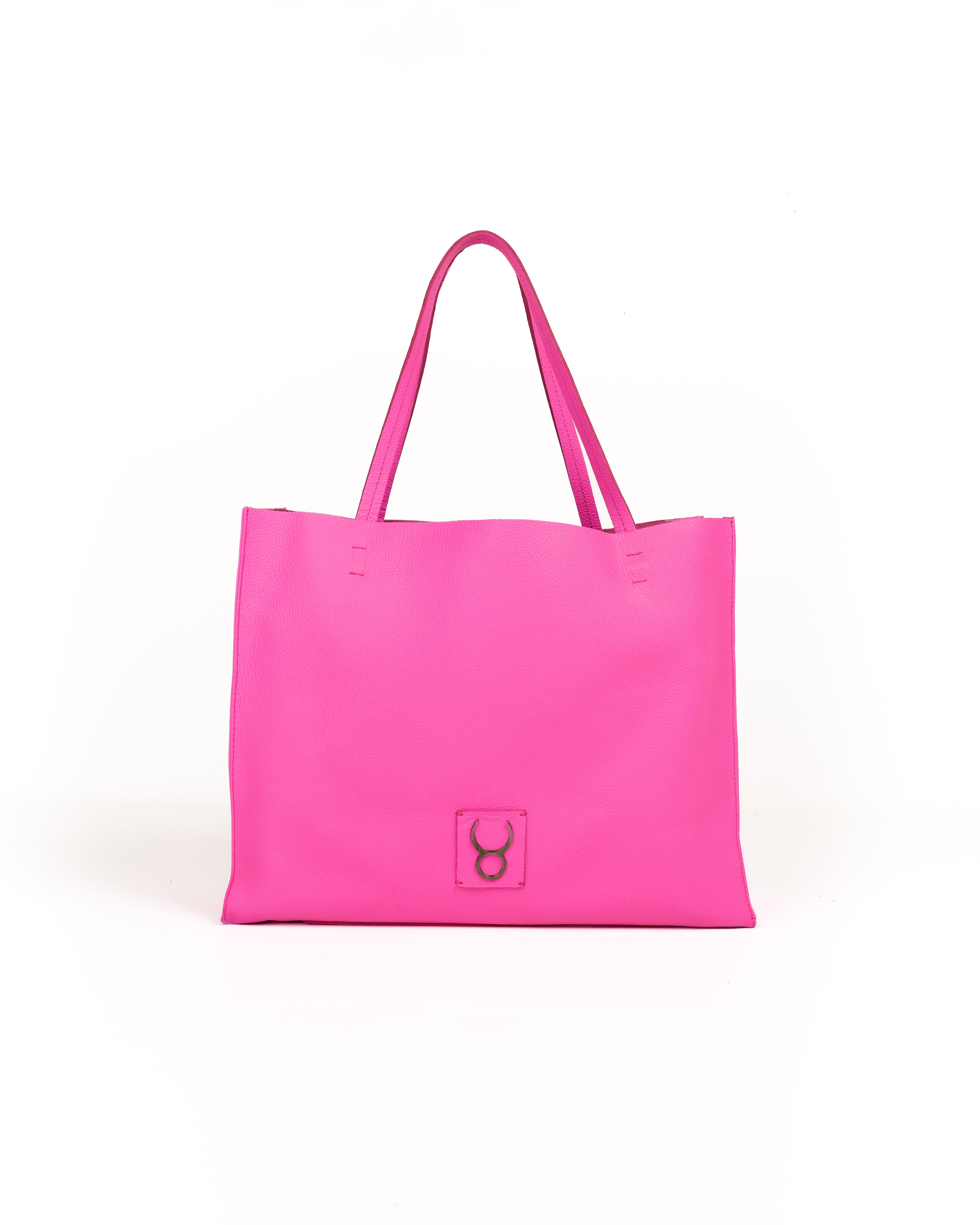 Bolso Rose Tote Piel Fucsia