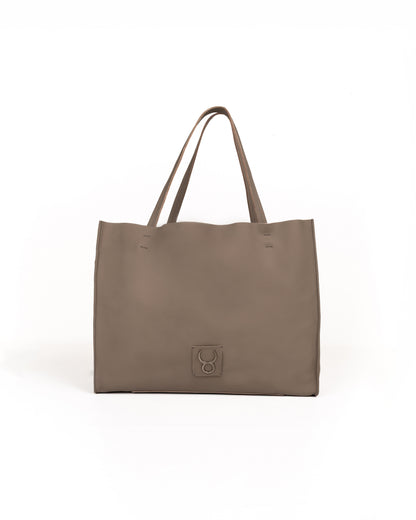 Bolso Rose Tote Piel Taupe