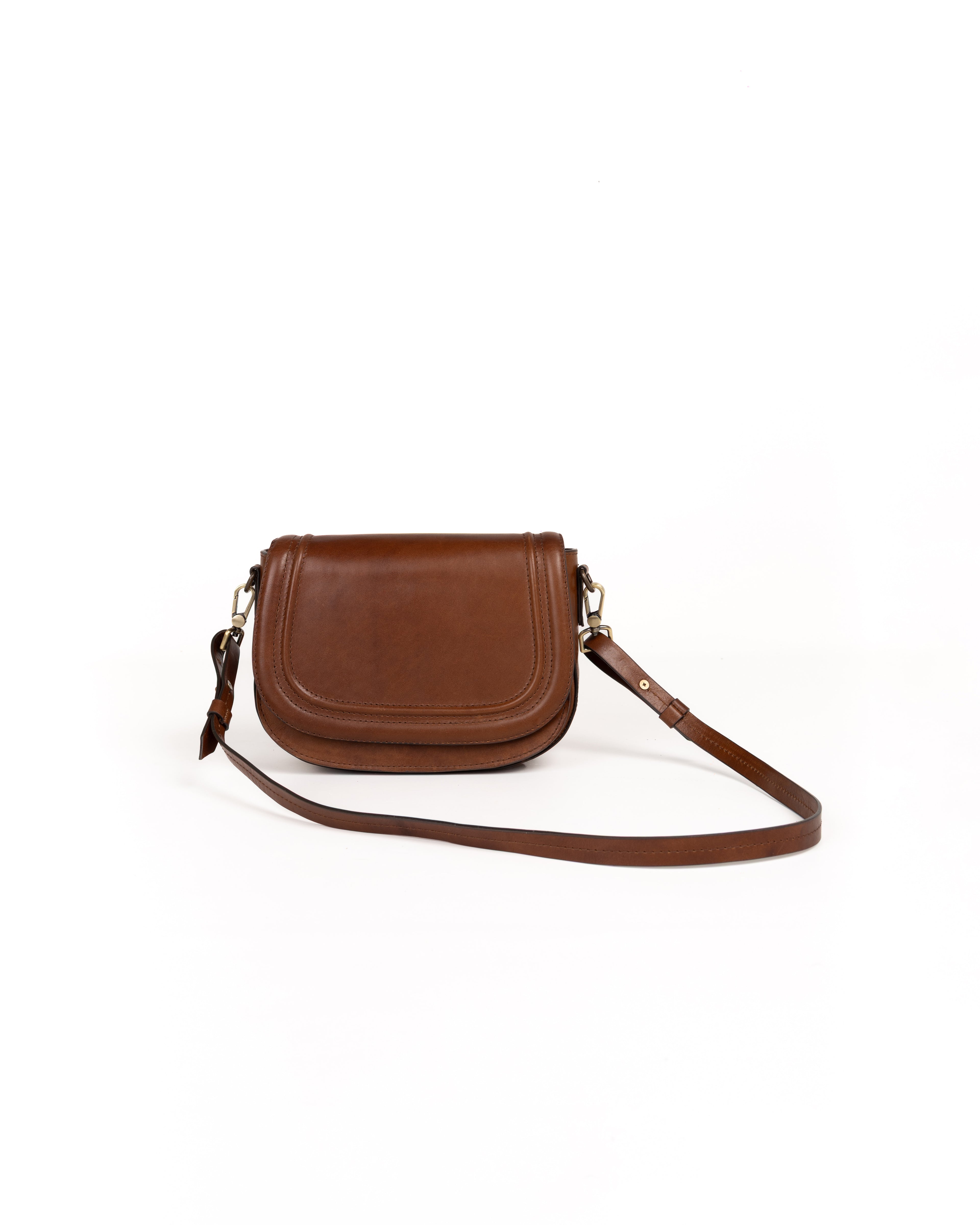Crossbody Piel Curry