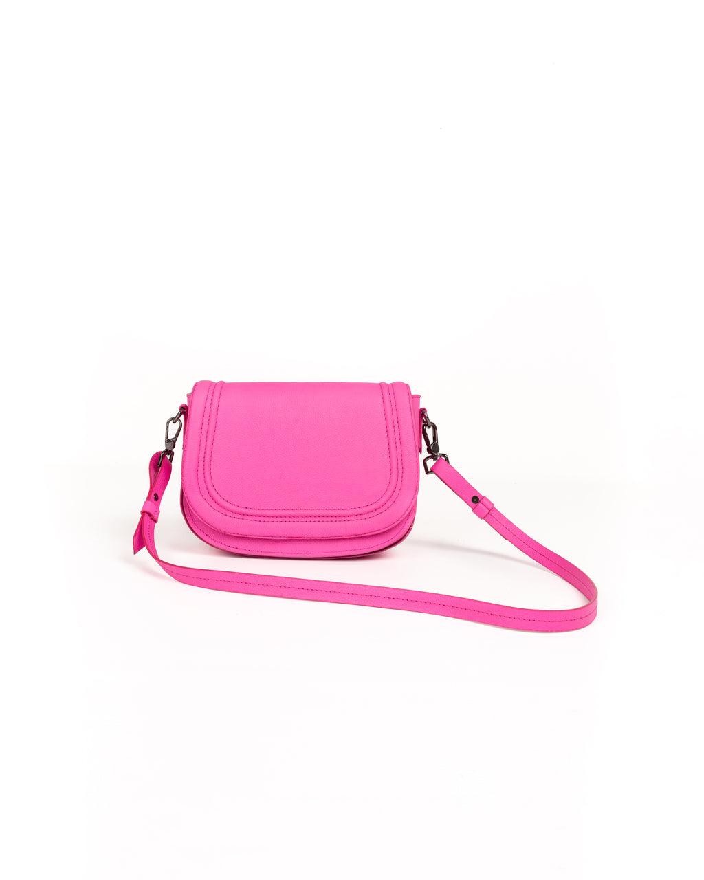 Bolso Jessie Crossbody Piel Fucsia TAUROMIO