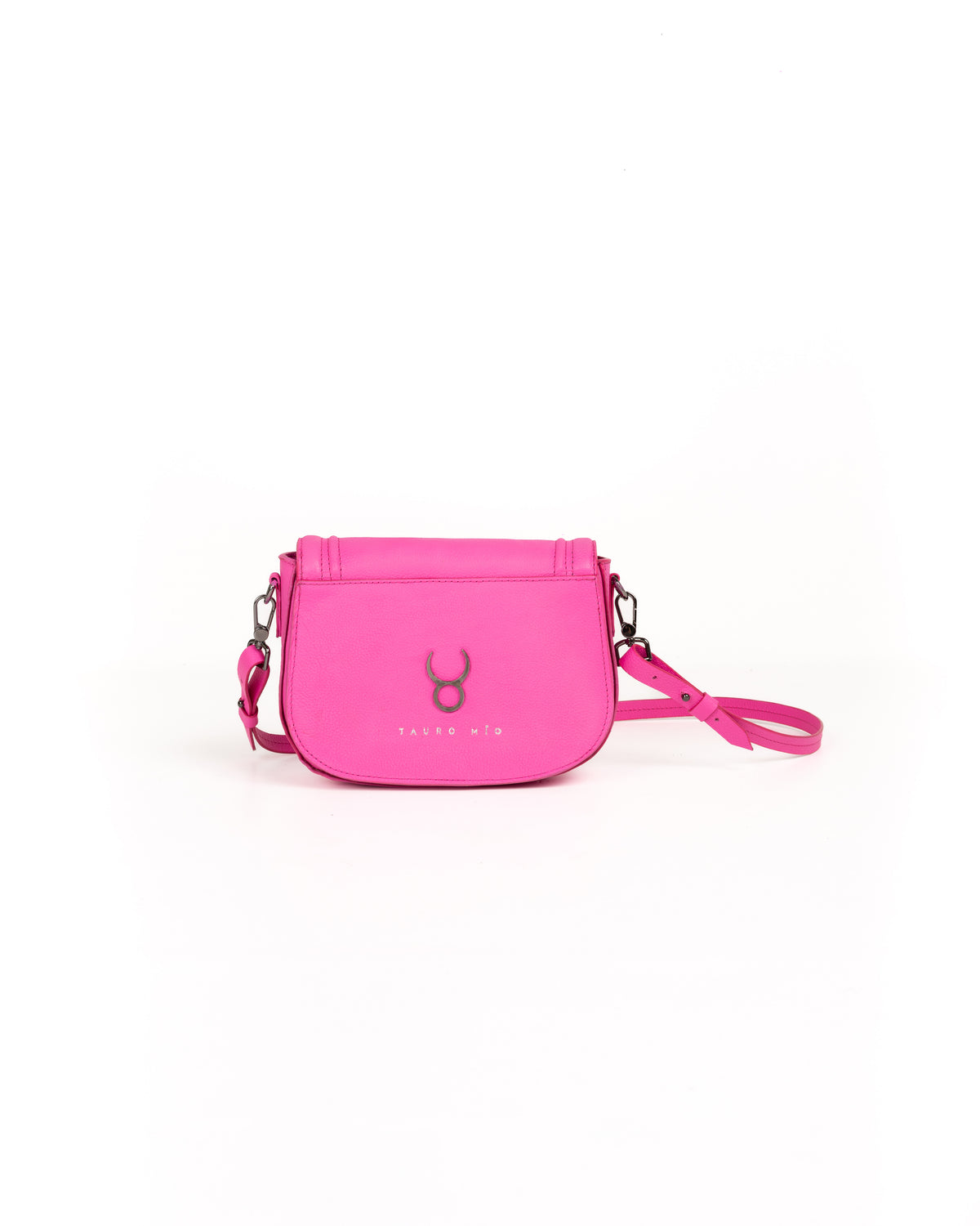 Bolso Jessie Crossbody Piel Fucsia TAUROMIO