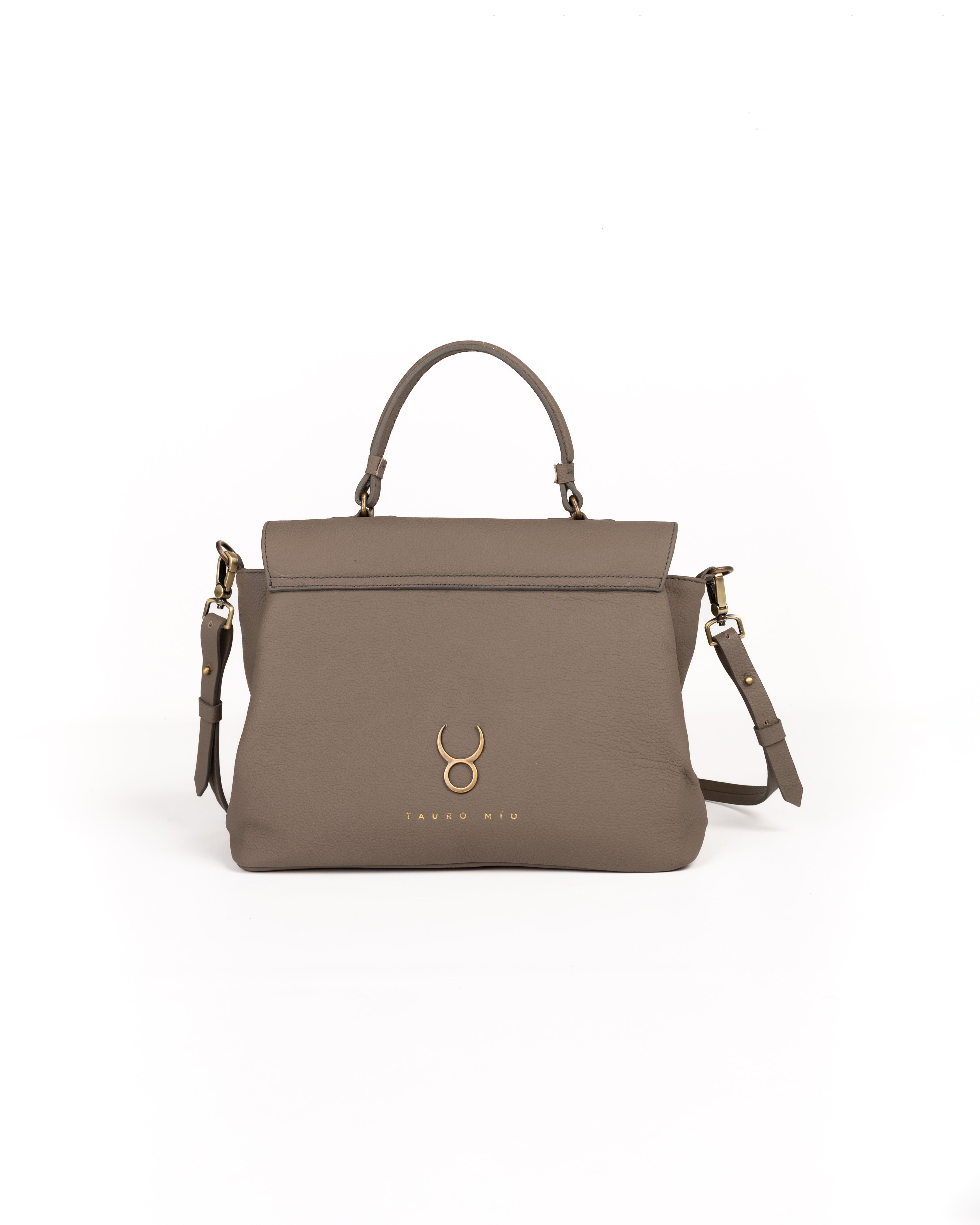 Bolso Doctor Bag Piel Taupe