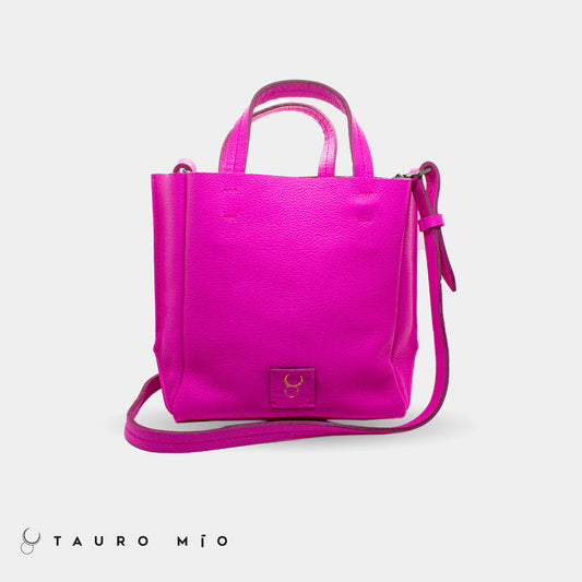 Mini Tote Fucsia Neón