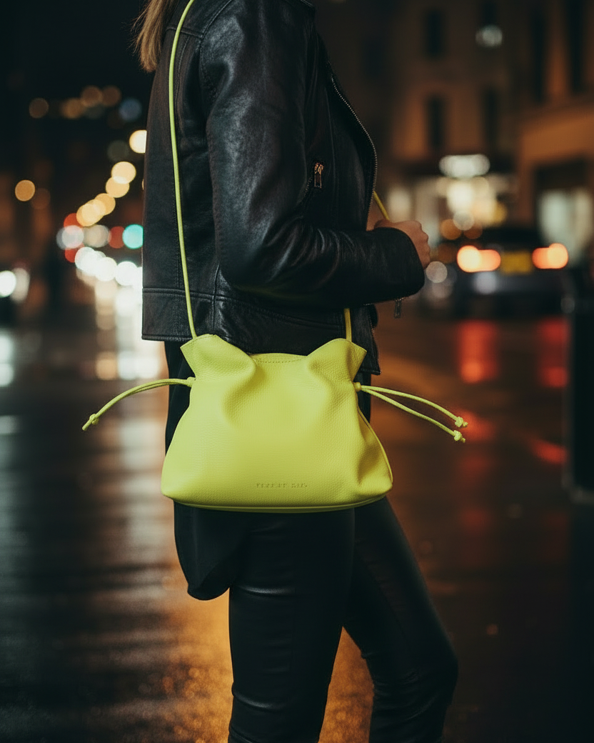 Antonia Amarillo Neón – Close up bolsa