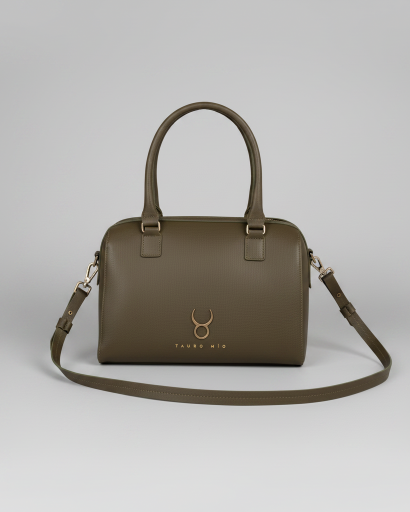 Bowling Bag Olivo — Flat Lay