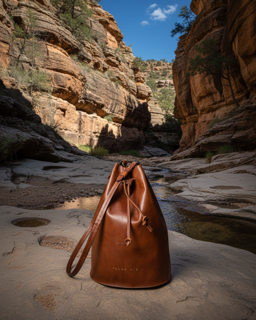 Bucket Bag Café en cañón Sierra de Lobos