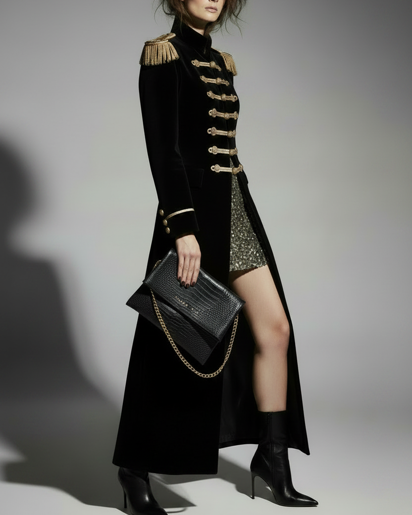 Coco Clutch — Pose diferente, frente cámara