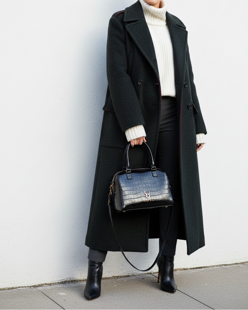 Coco Negro — Lifestyle look editorial invierno
