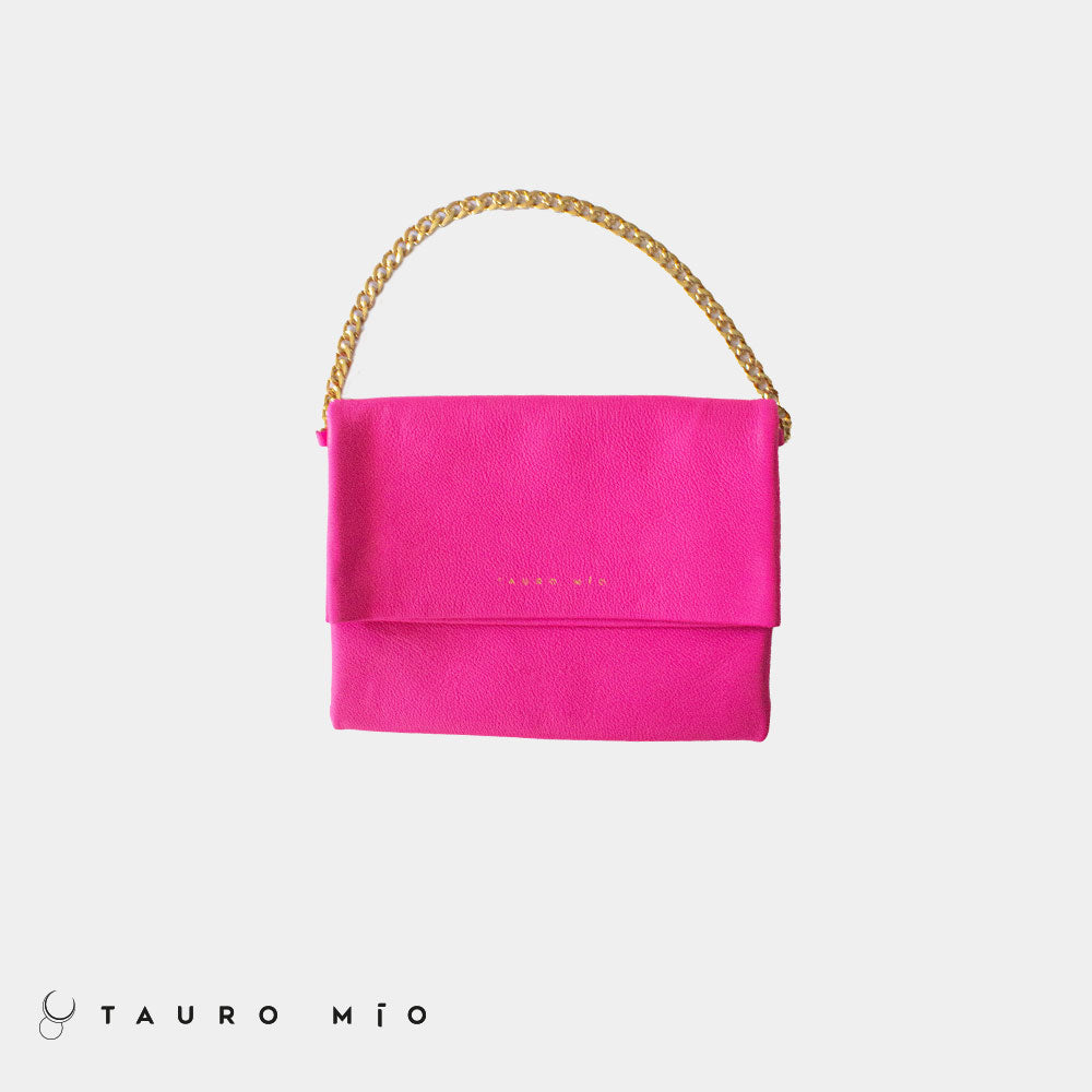 Clutch Fucsia Neón