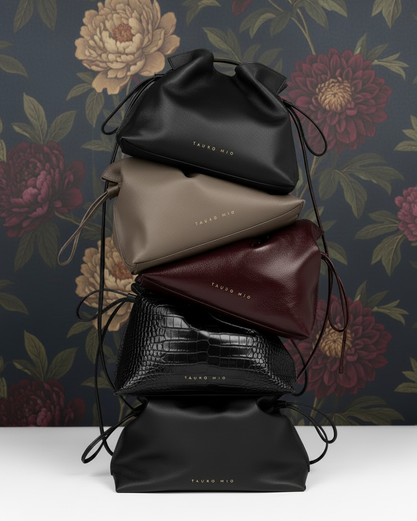 Flat Lay apilado - Fondo floral victoriano completo