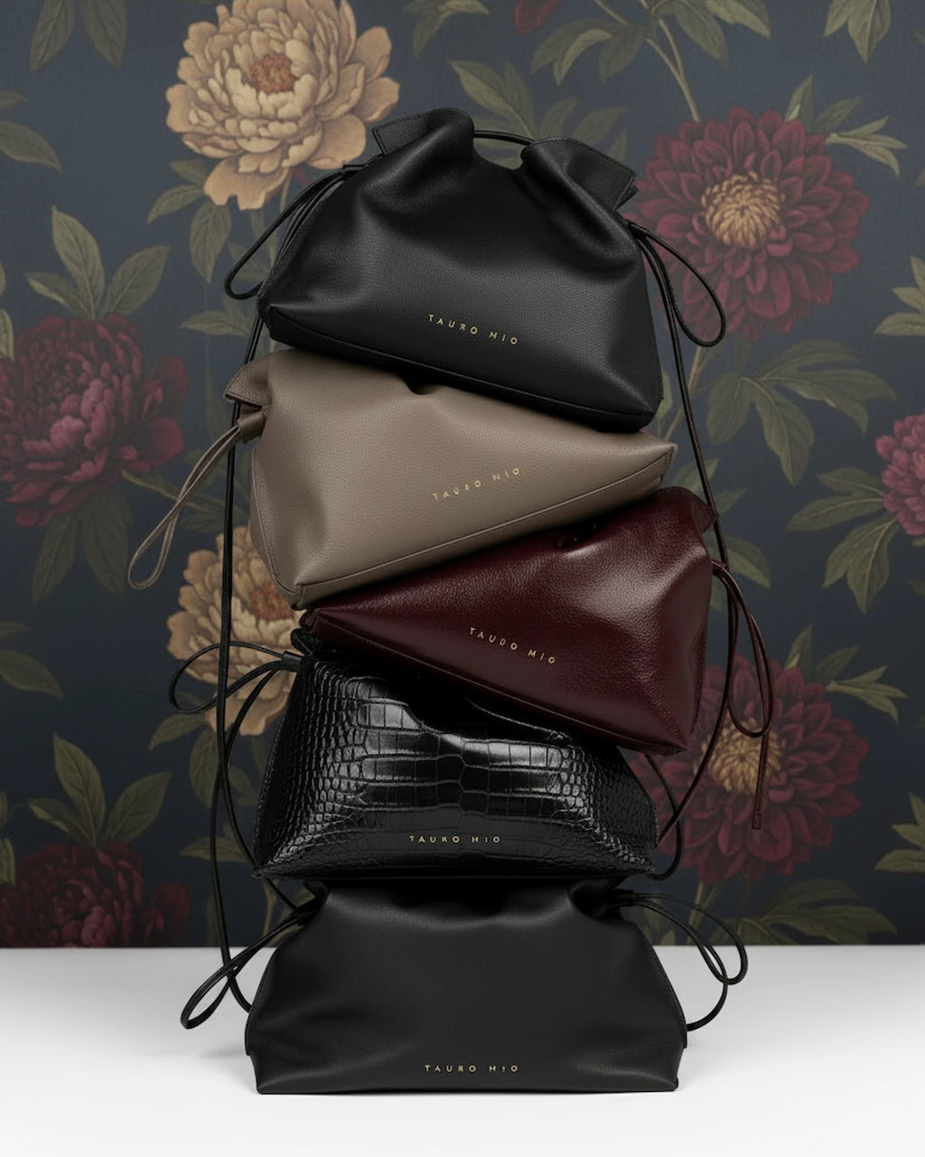 Bolso Antonia Slouchy Piel Negro TAUROMIO
