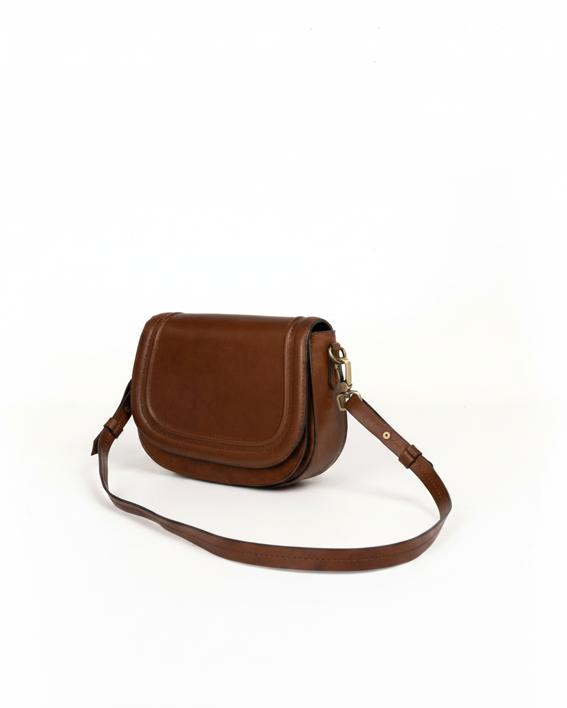 Jessie Crossbody Caoba - Ángulo der