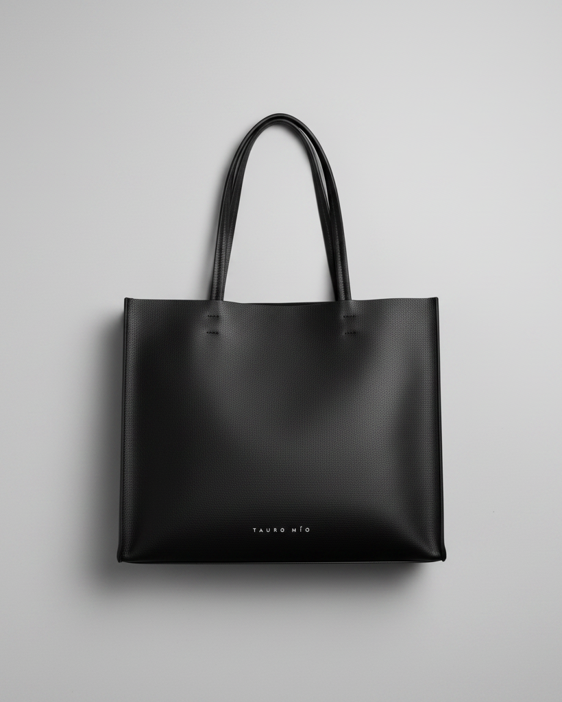 Rose Tote Wordmark - Flat lay estructurada