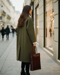 Bolso Square Bag Piel Charol Vino TAUROMIO